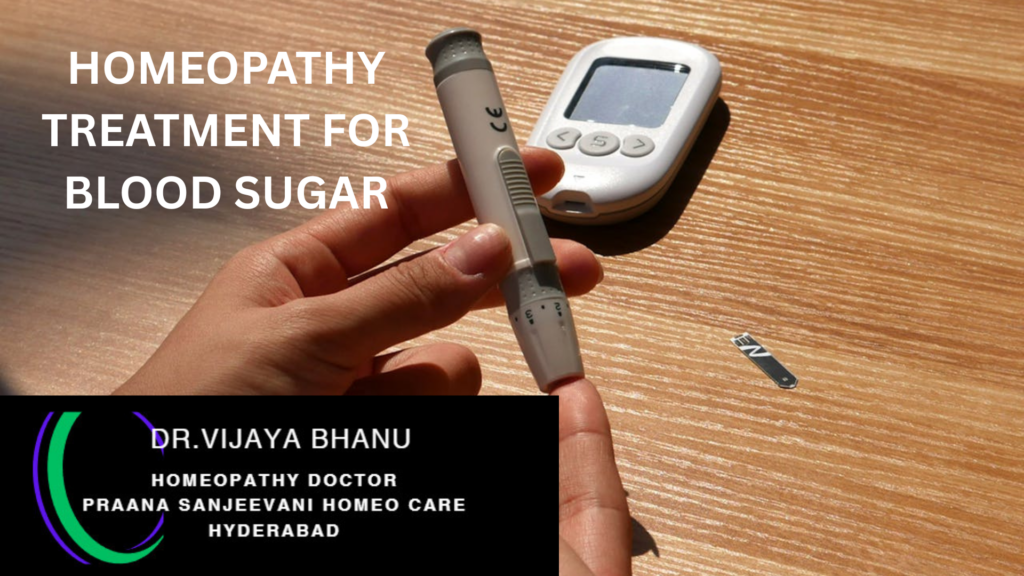Homeopathy for Blood Sugar