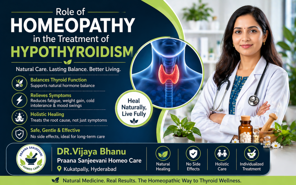 Role of Homeopathy in The Treatment of Hypothyroidism